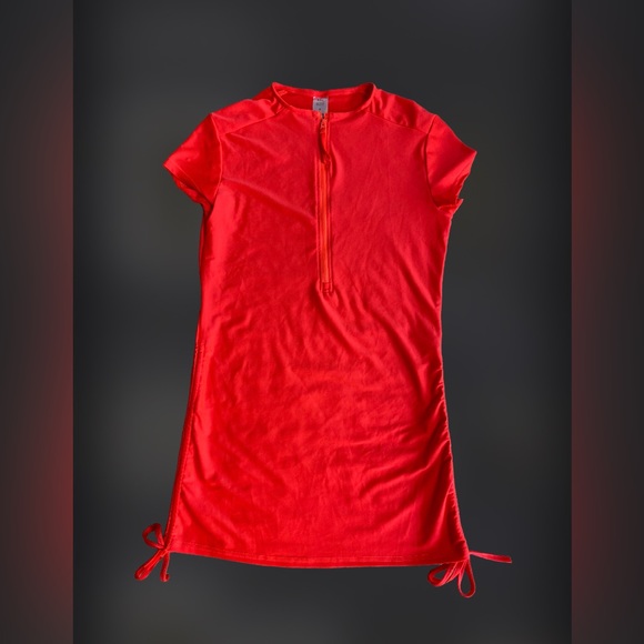 Basic: Neon Orange / Pink Activewear Top - Picture 8 of 16